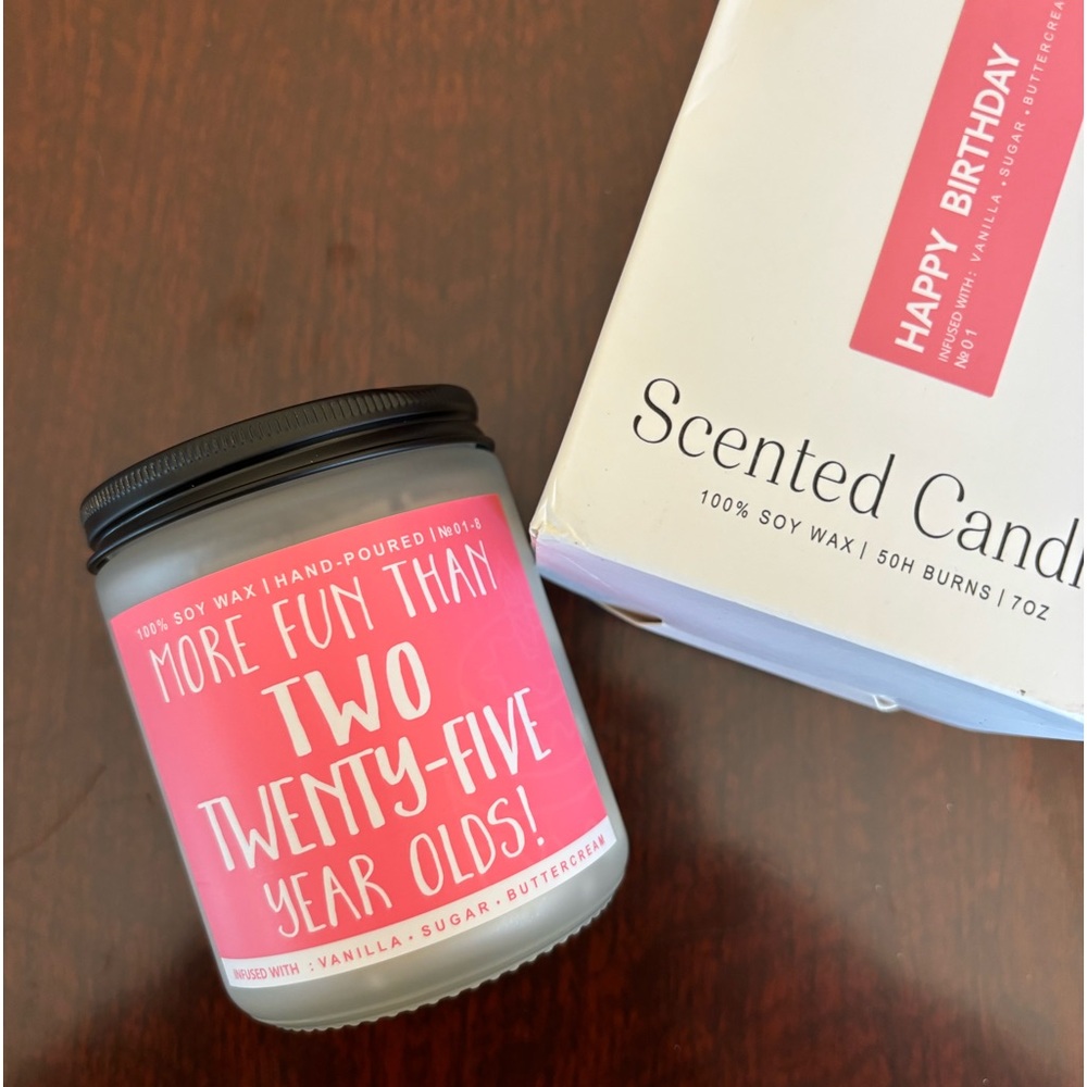 50th birthday candle